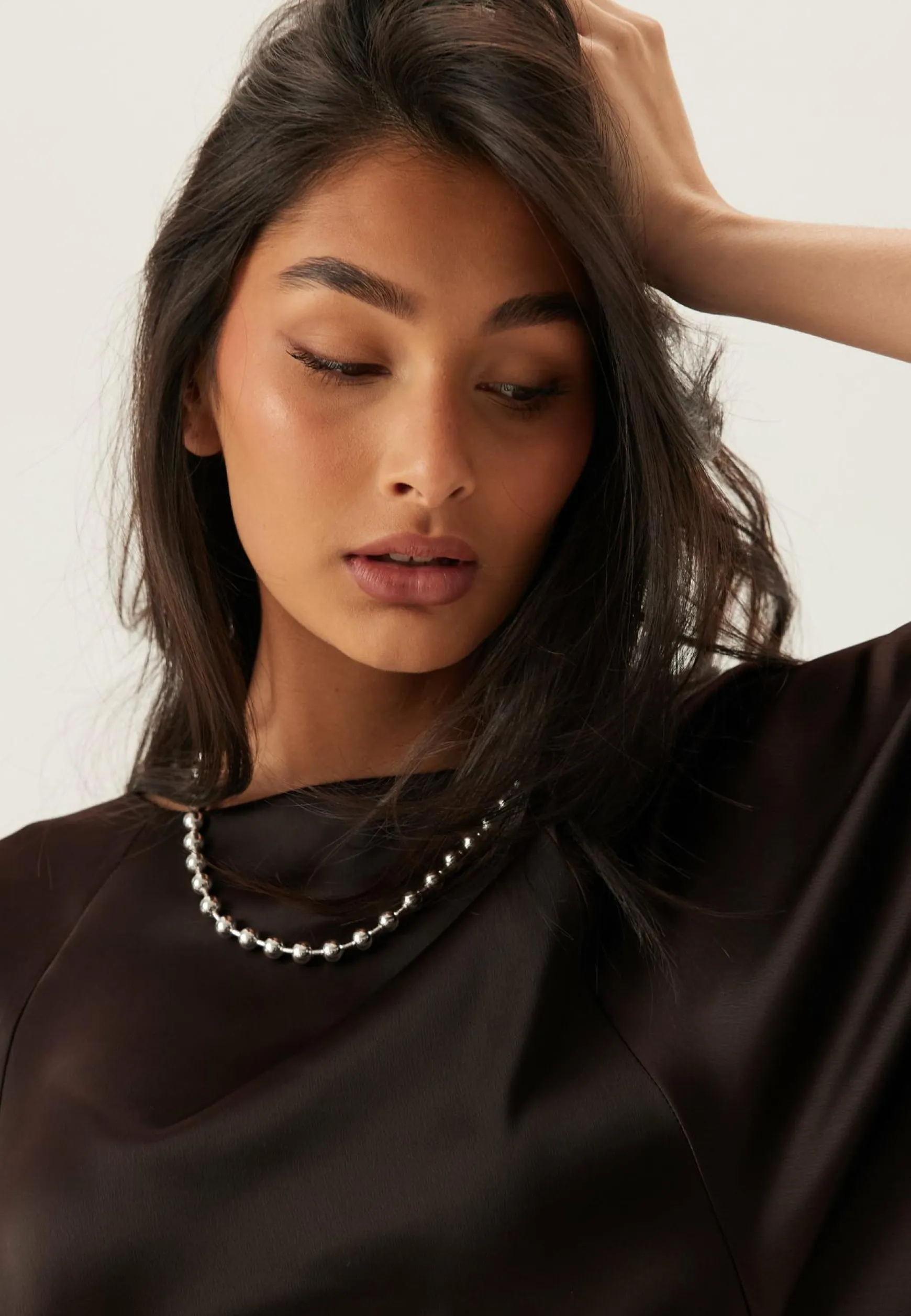 Air Necklace Silver-plated