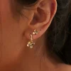 Ajani Earrings 2-in-1 Set, Gol
