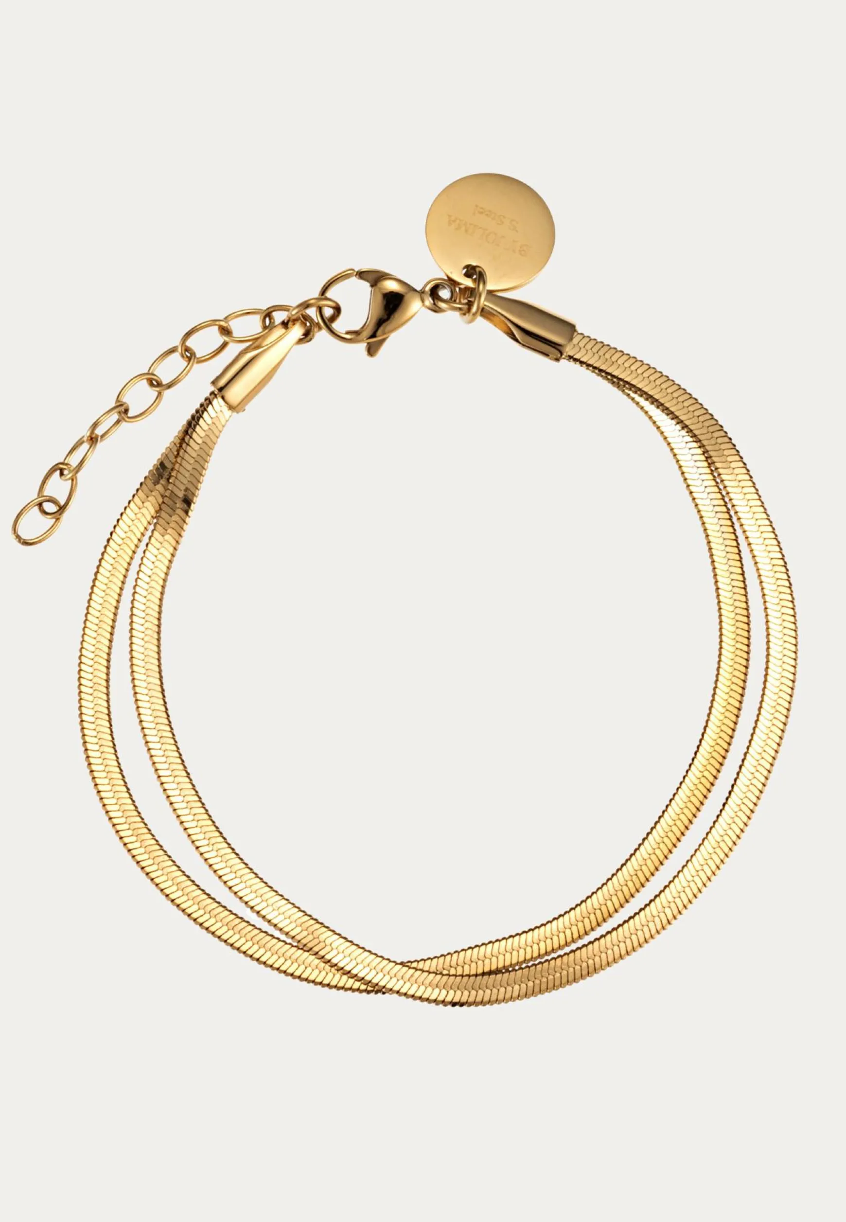 Angeline Layer Bracelet, Gold
