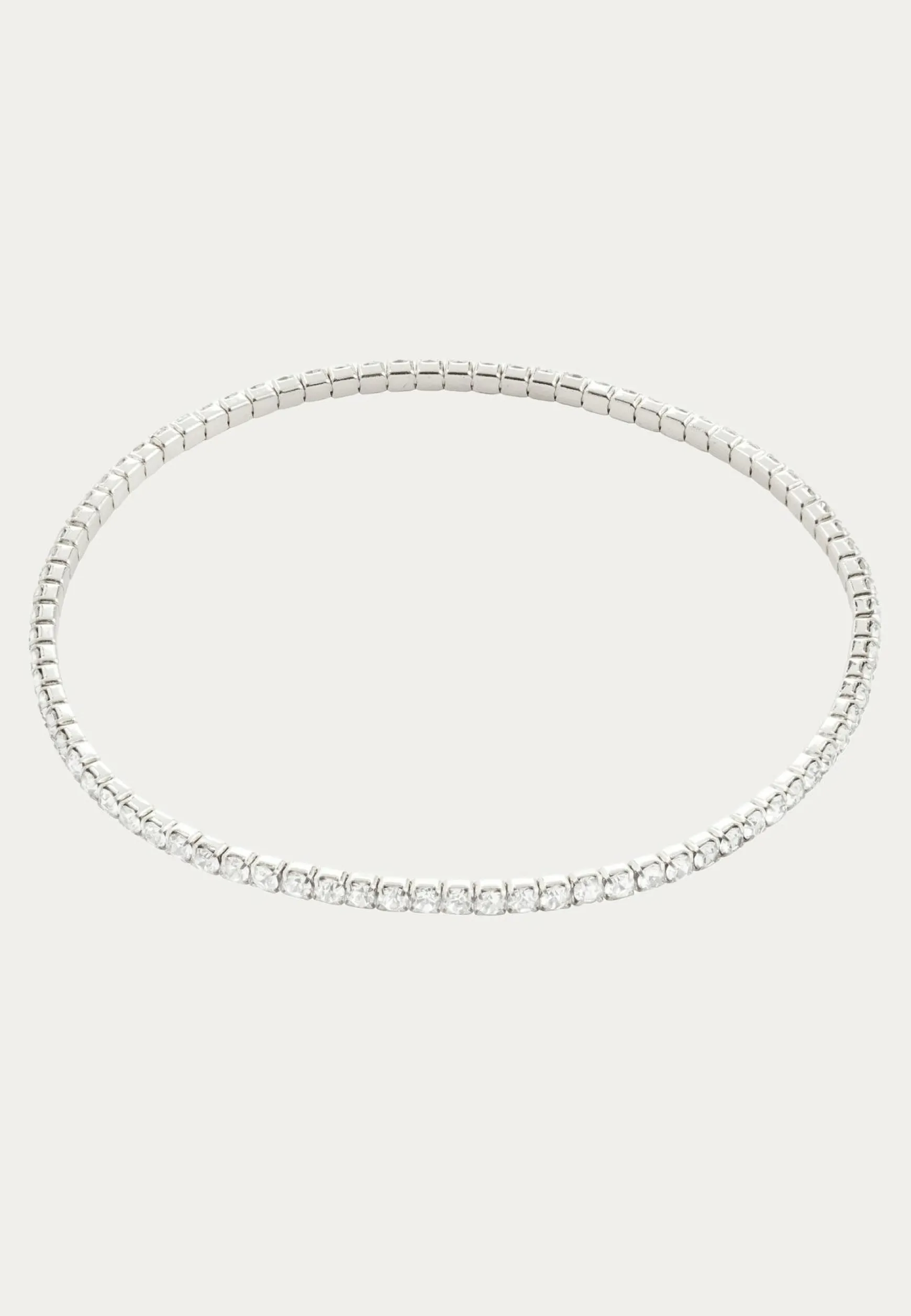 Arash Crystal Bracelet Silver-
