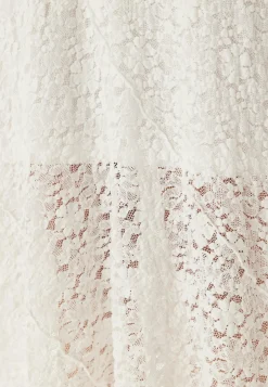 Asymmetric Lace Skirt