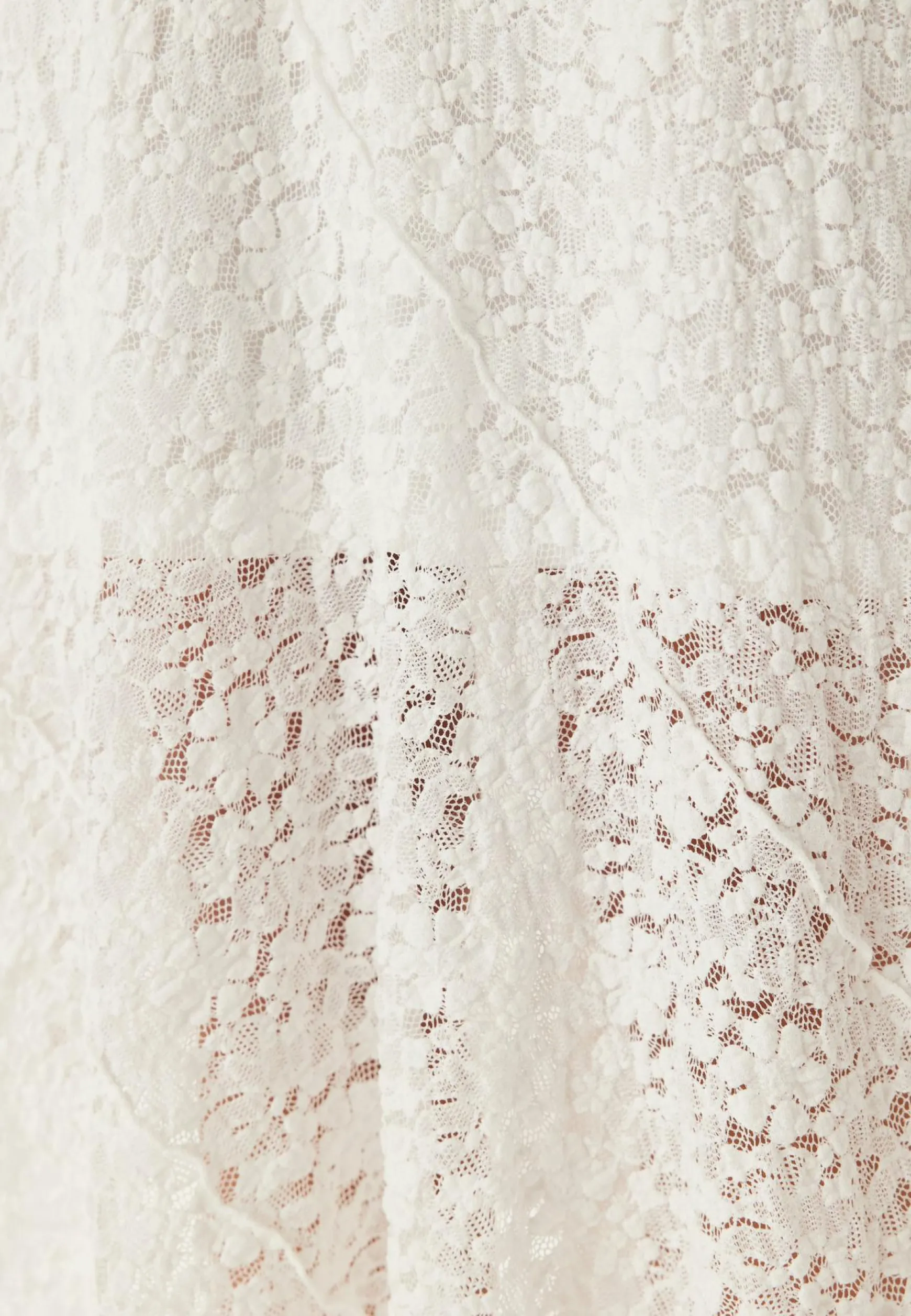 Asymmetric Lace Skirt