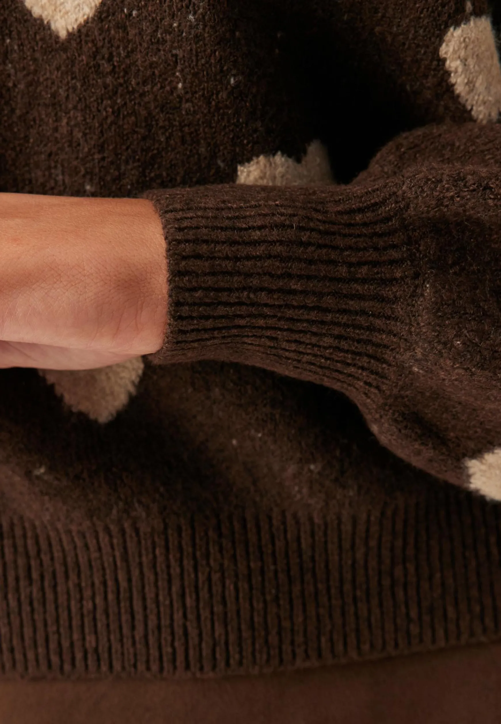 Awheart Ls O-neck Knit