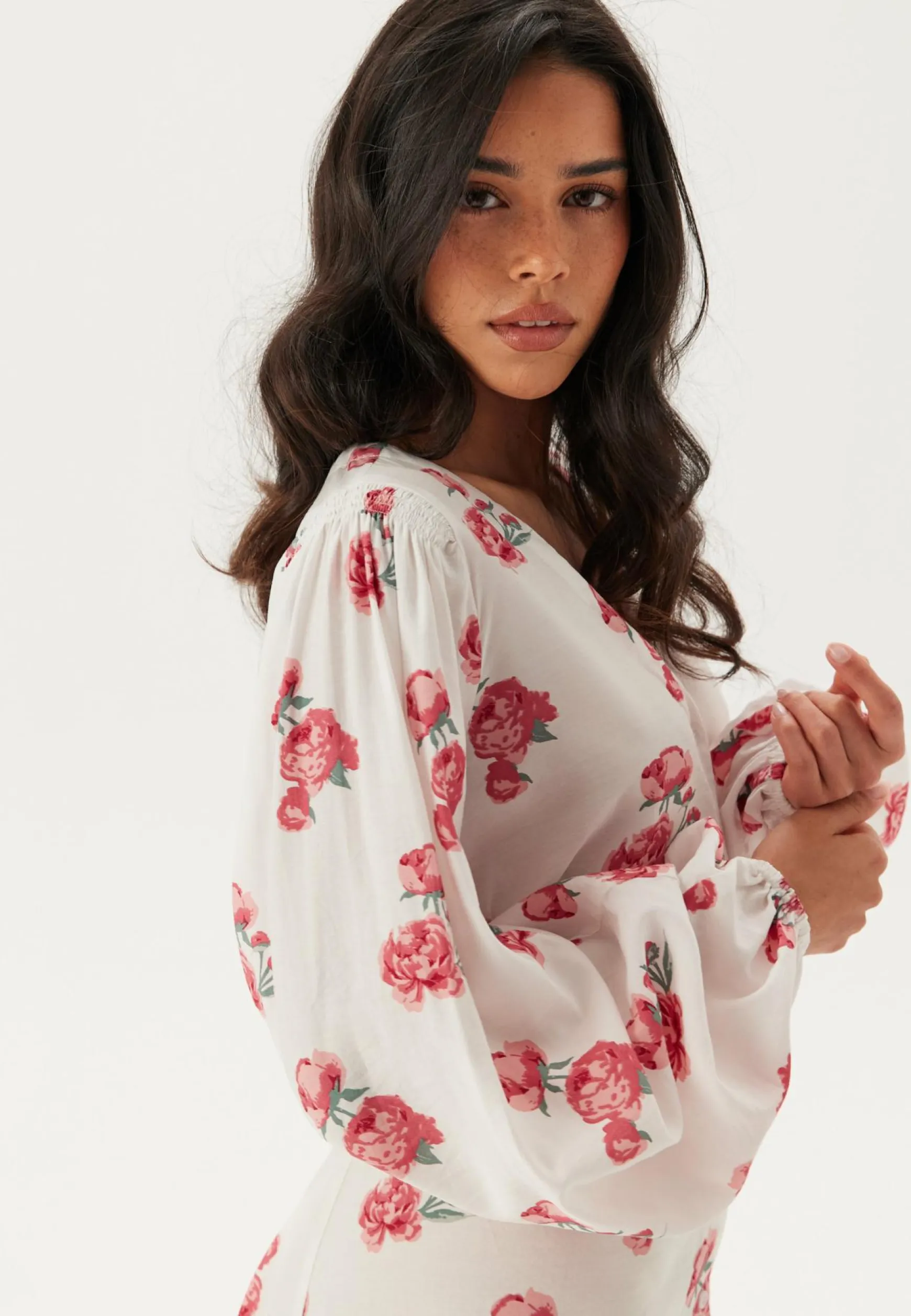 Balloon Sleeve Dress