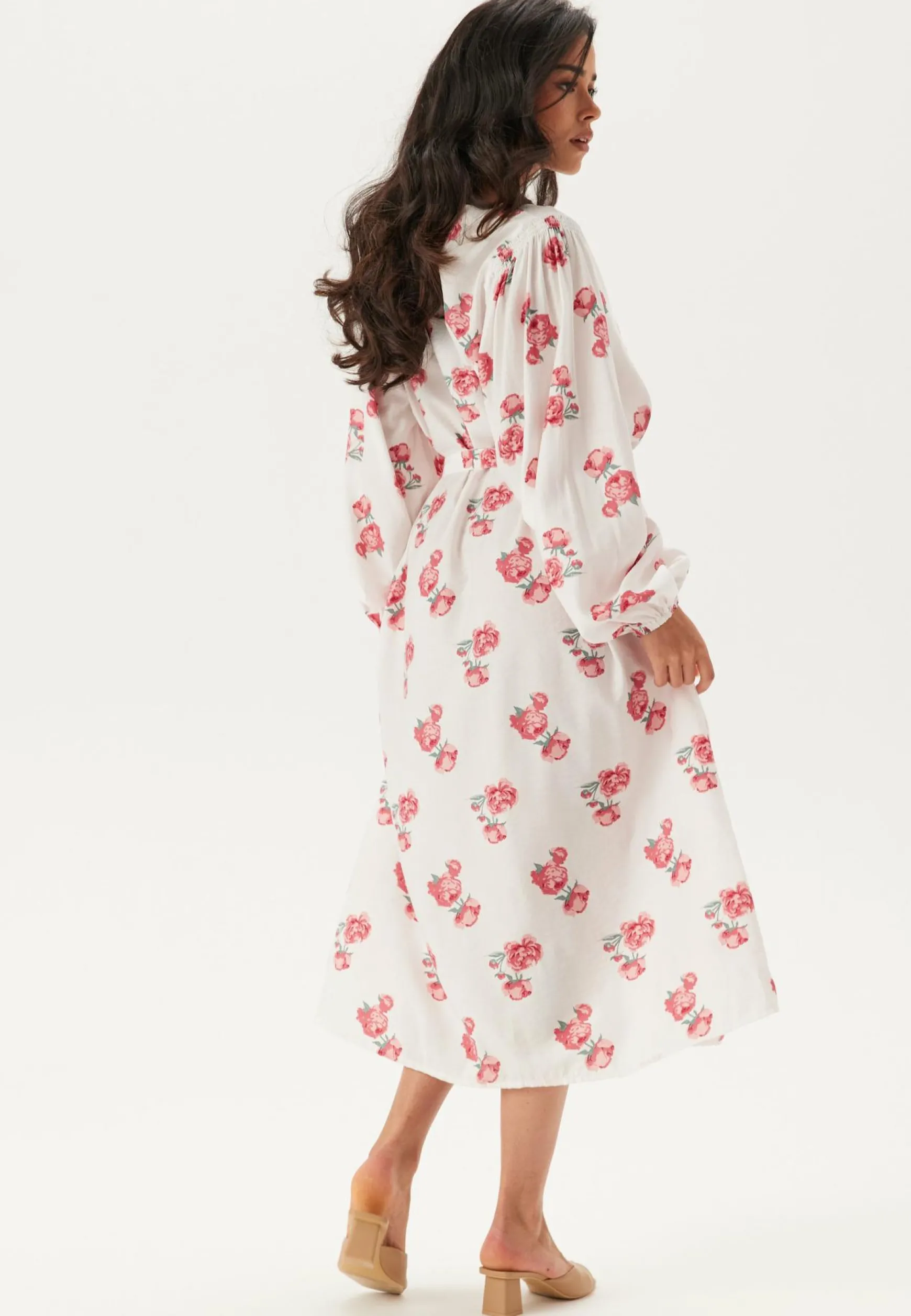 Balloon Sleeve Dress