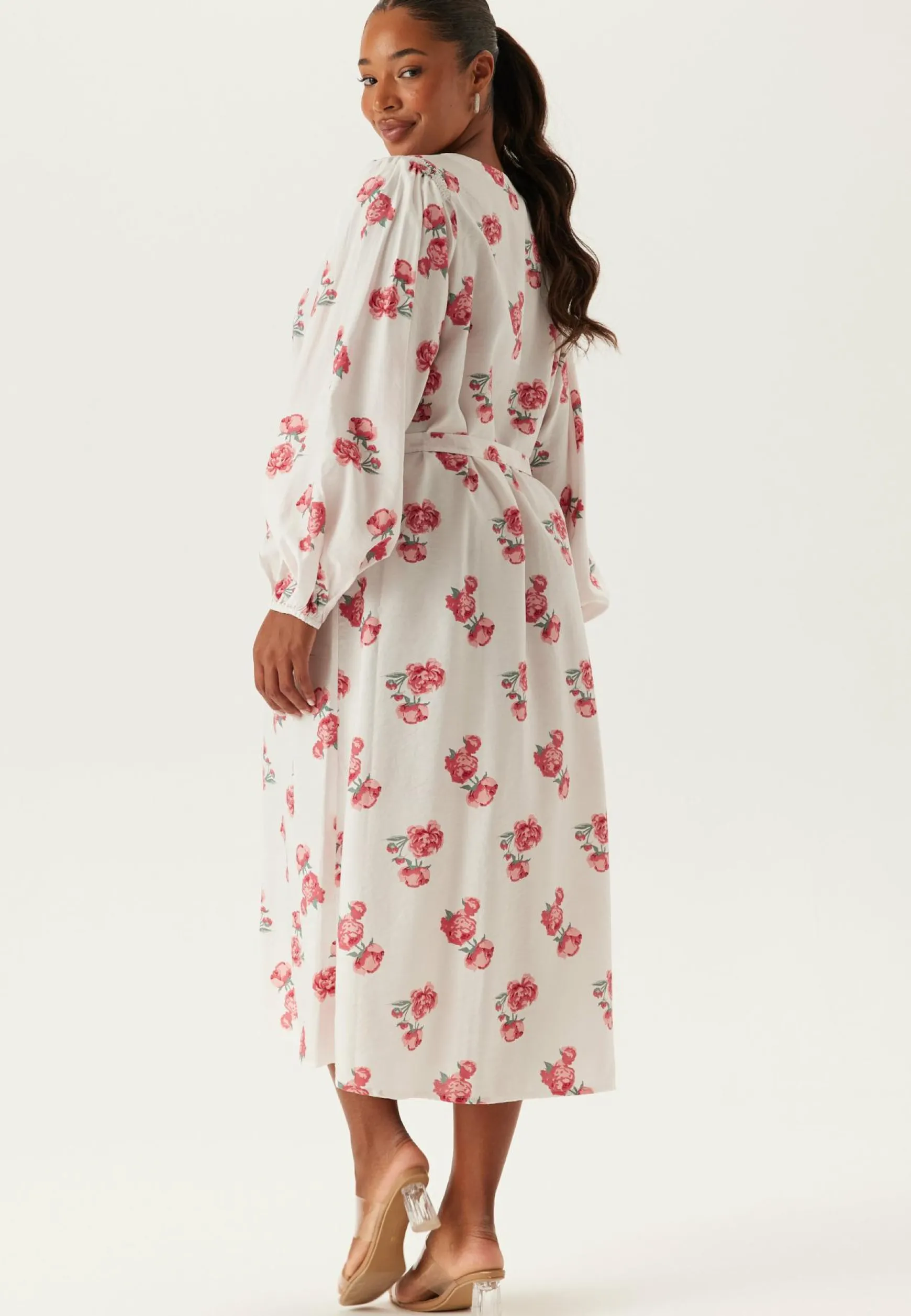 Balloon Sleeve Dress