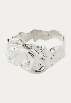 Blossom Organic Shaped Ring Si