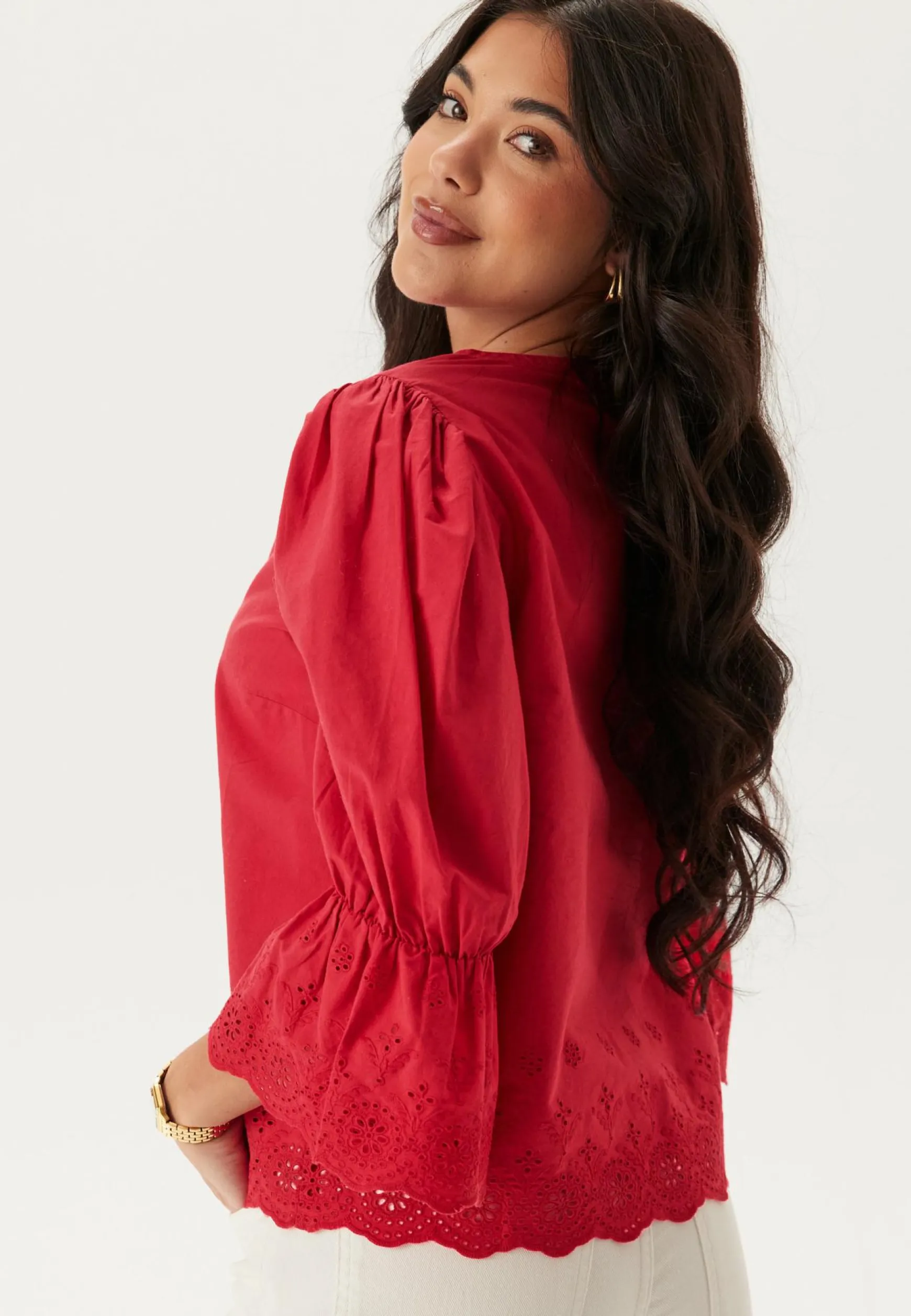 Broderie Anglaise Blouse