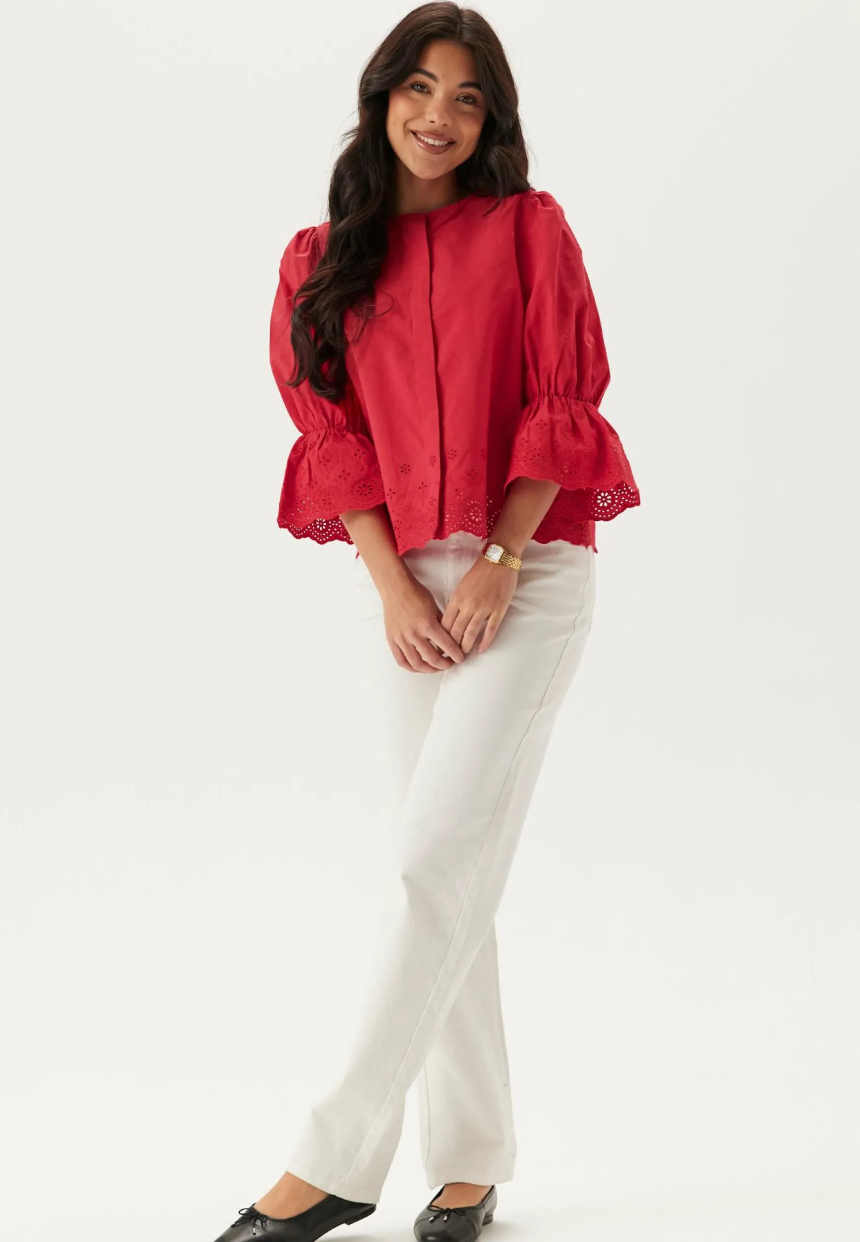 Broderie Anglaise Blouse