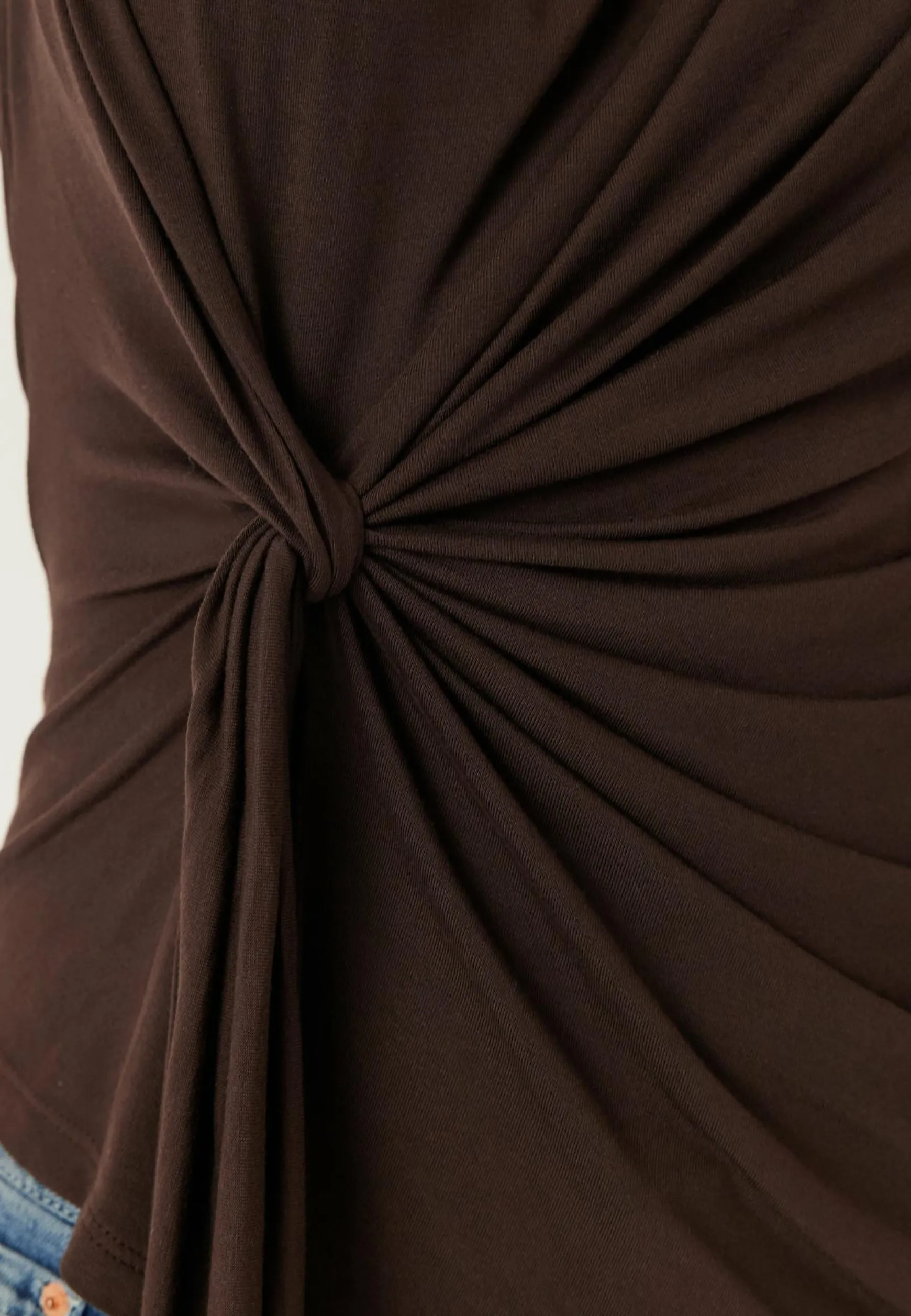 Drapy Knot Top