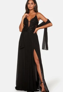 Embellished Prom Dress