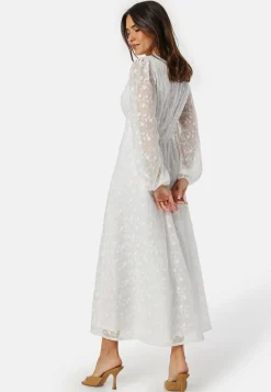 Embroidered Midi Dress