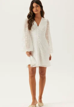 Embroidered Short Dress