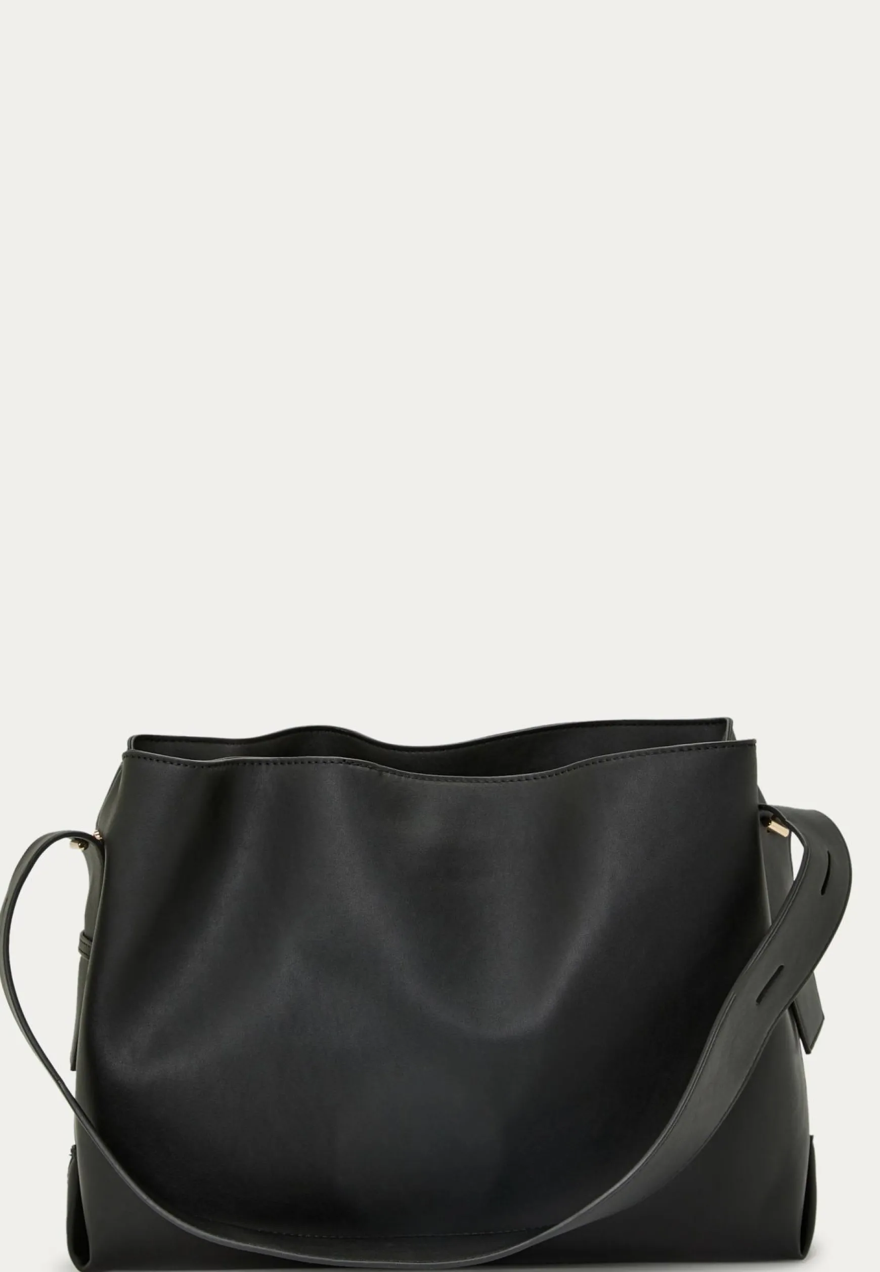 Faux Leather Tote Bag