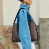Faux Leather Tote Bag