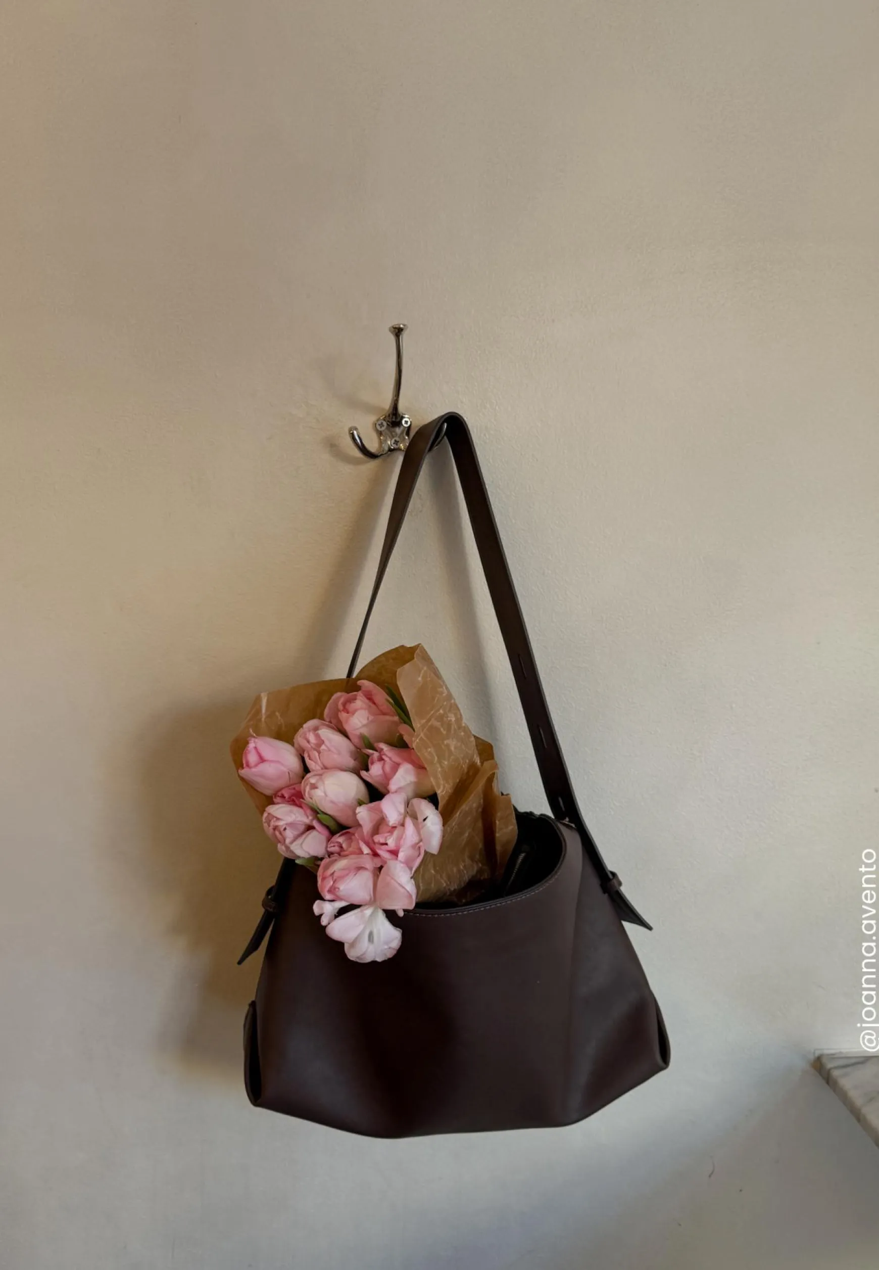 Faux Leather Tote Bag