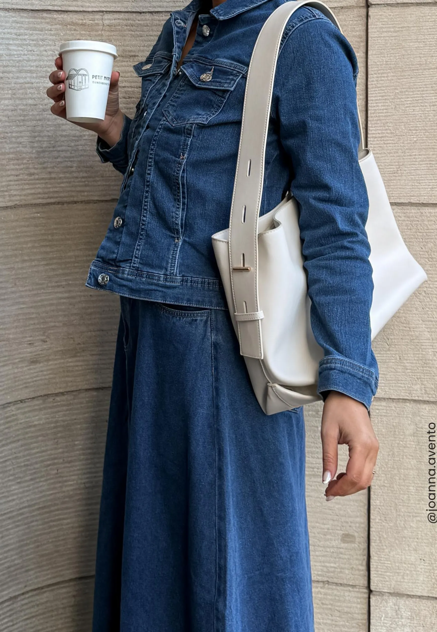 Faux Leather Tote Bag