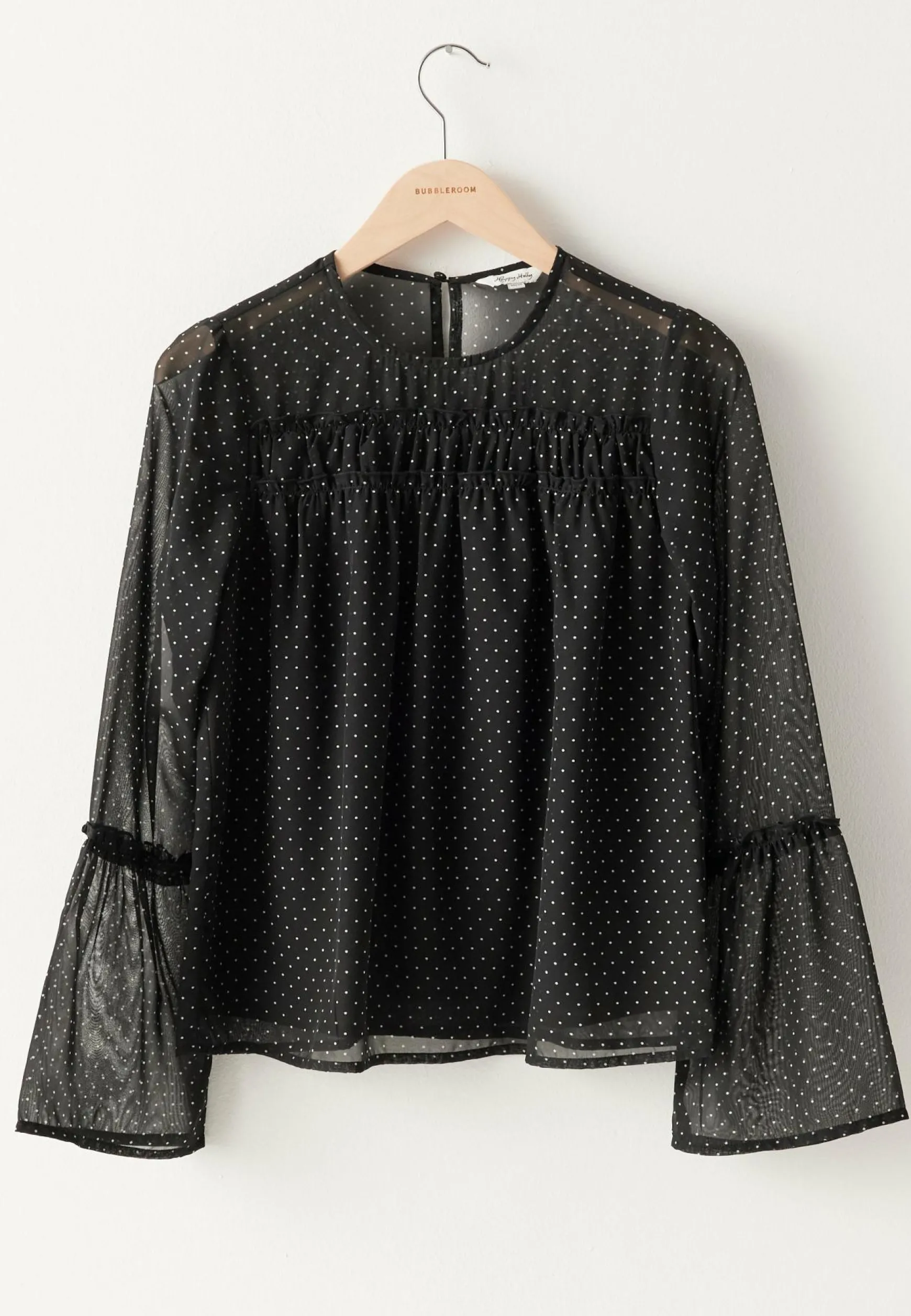 Flounce Sleeve Blouse