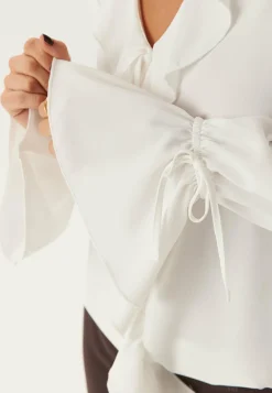 Frill Tie Blouse