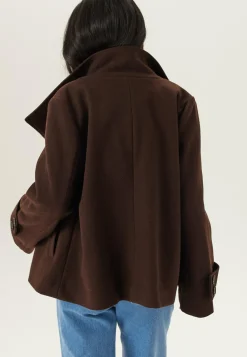 High Neck Short Coat