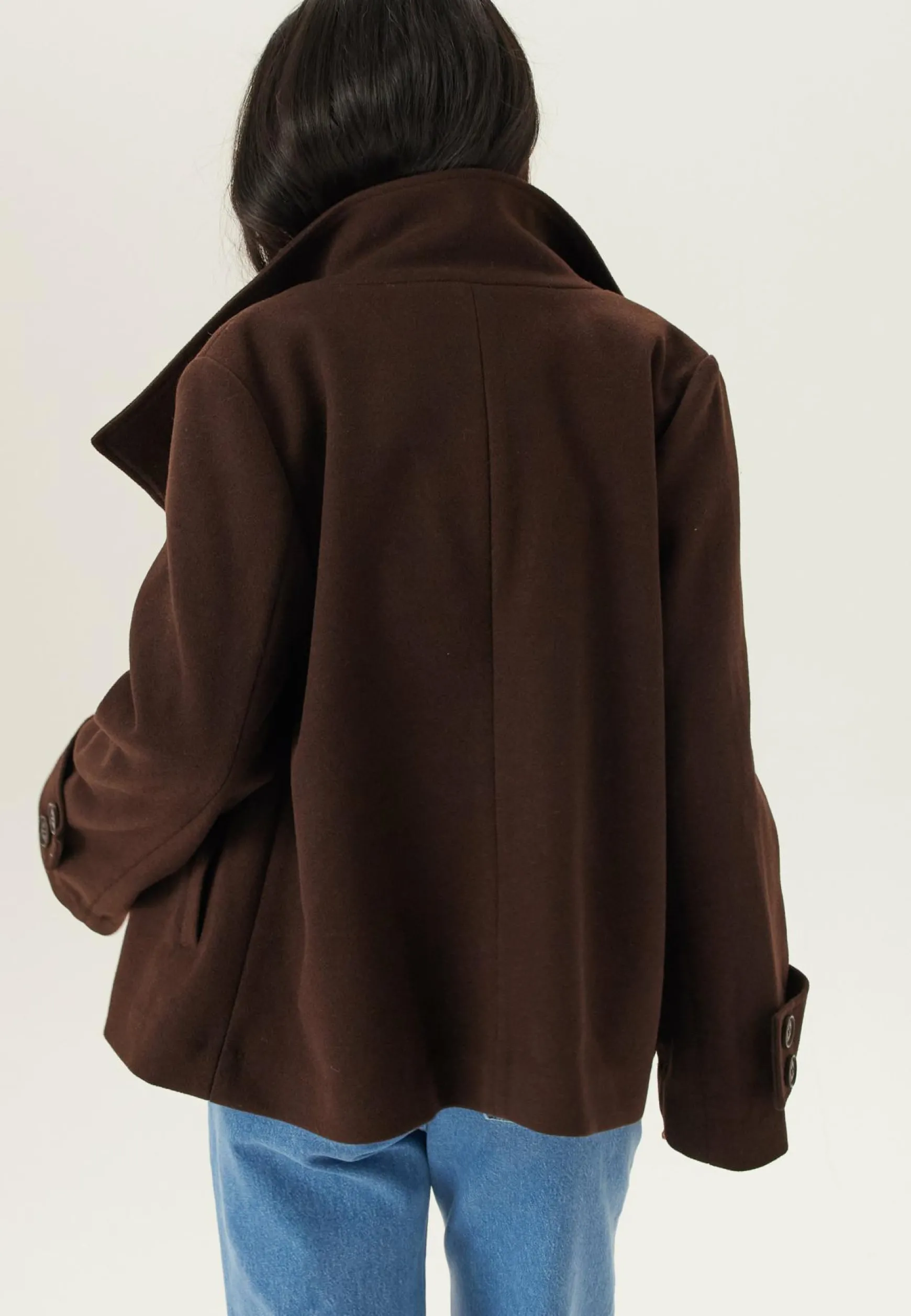 High Neck Short Coat