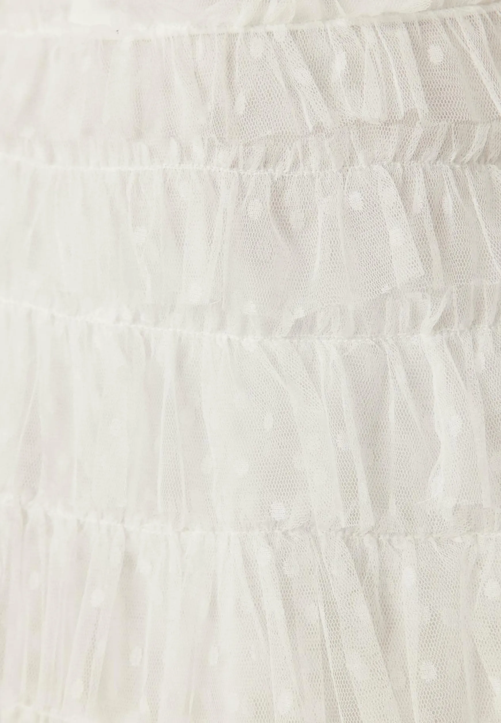 High Neck Tulle Frill Dress