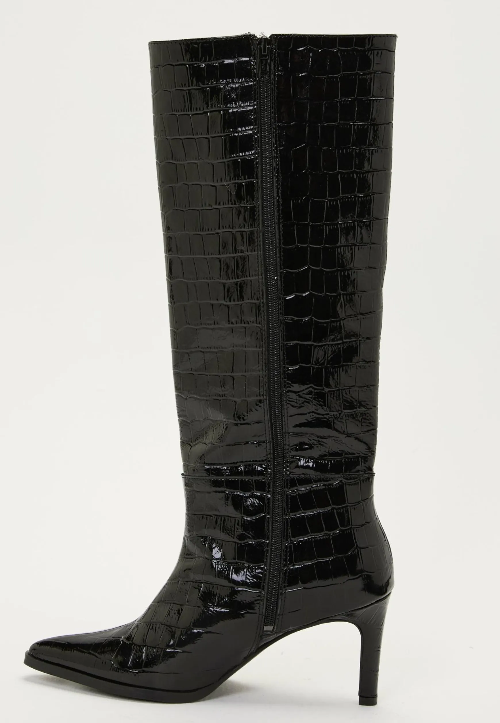 Knee High Leather Boot
