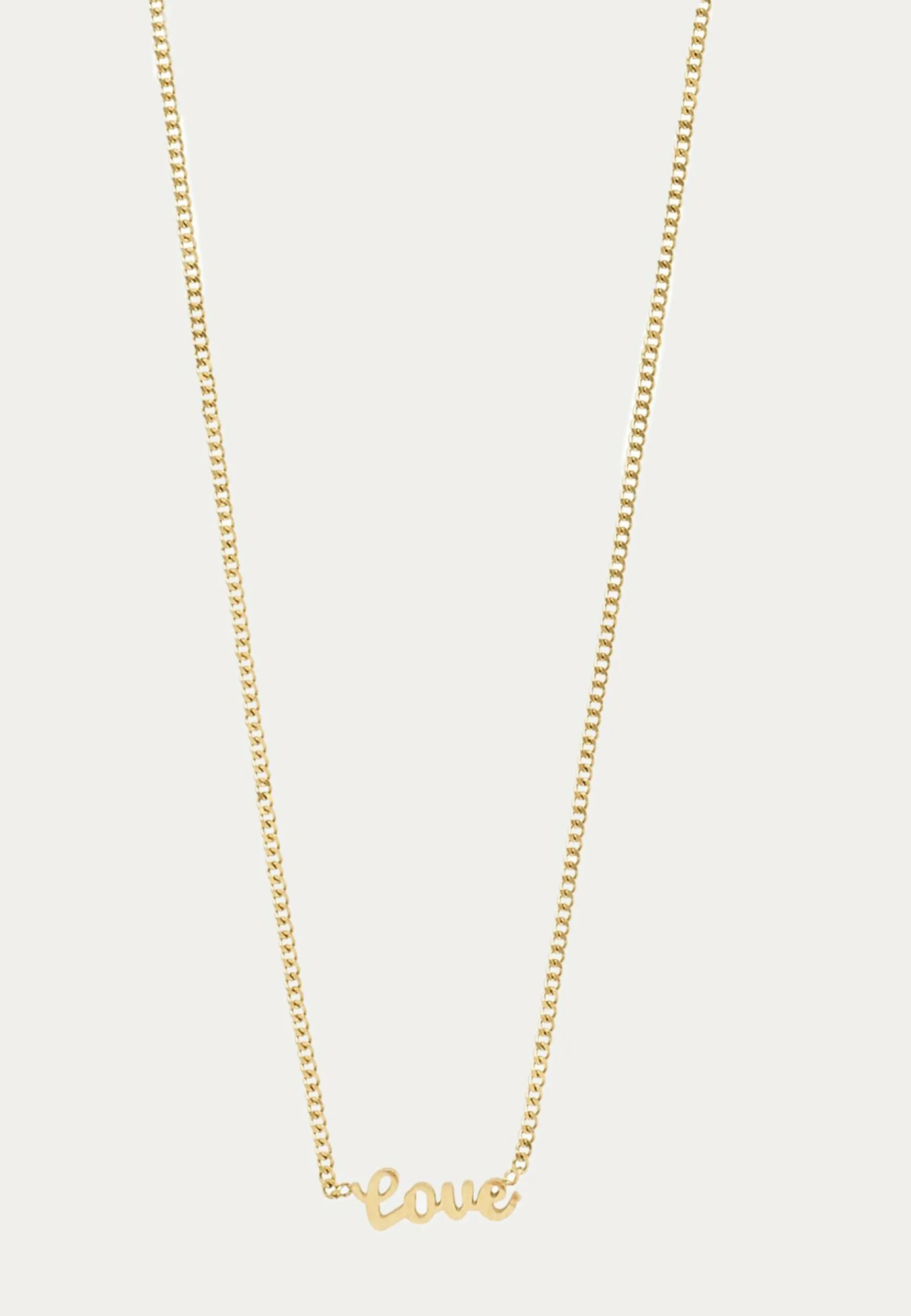 Love Necklace Gold-plated