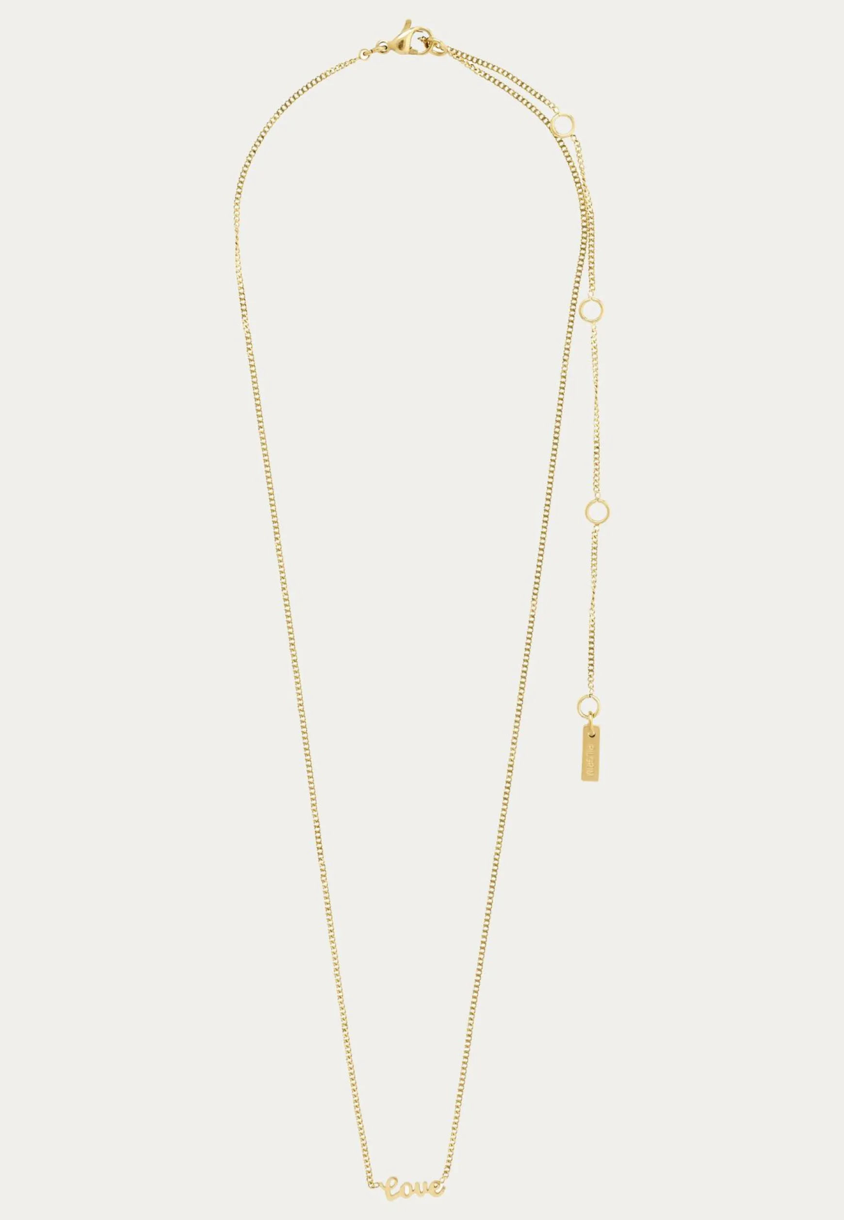 Love Necklace Gold-plated