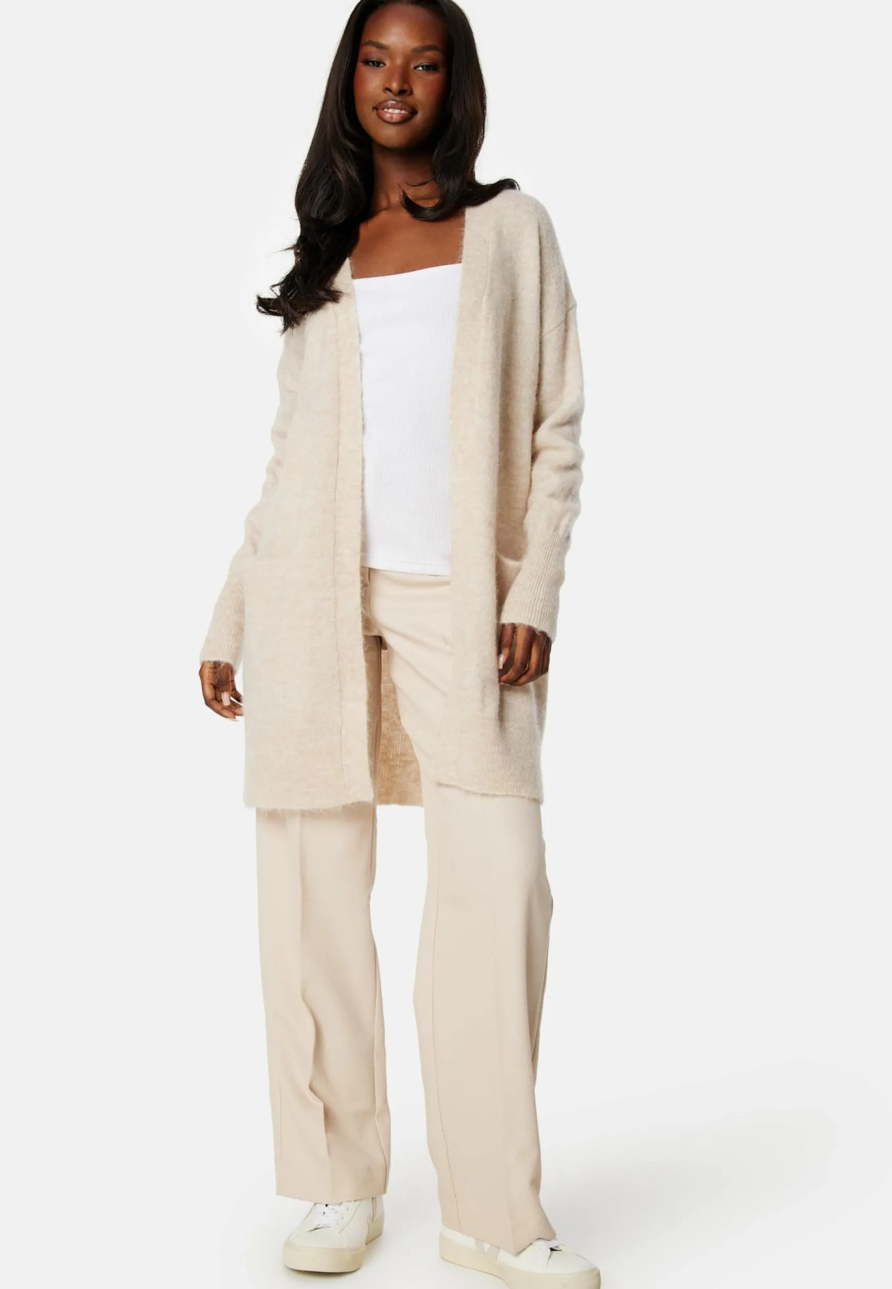 Lulu New LS Knit Cardigan