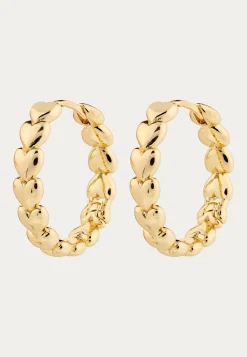 Maeve Hoop Earrings Gold-plate