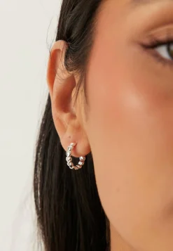 Maeve Hoop Earrings Silver-plated