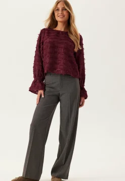 Objdaria Re L/S O-NECK TOP O-