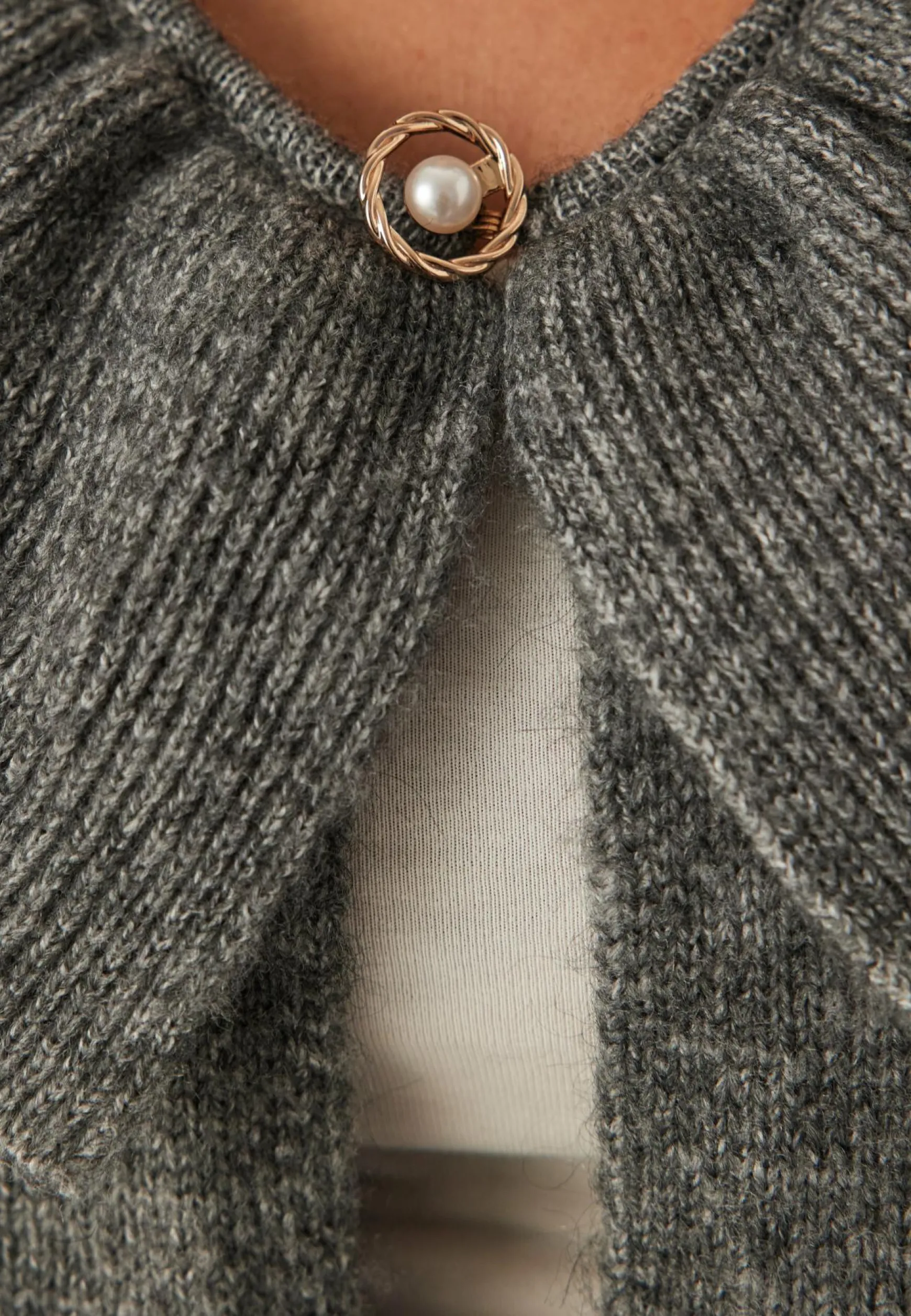 Objdenisi L/S LO KNIT CARDIGAN