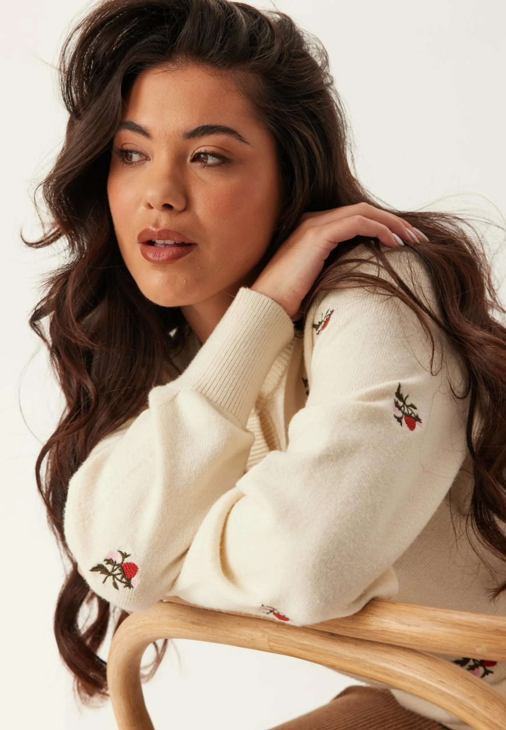 Objebba Thess L/S RE KNIT CARDIGAN