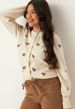 Objebba Thess L/S RE KNIT CARDIGAN