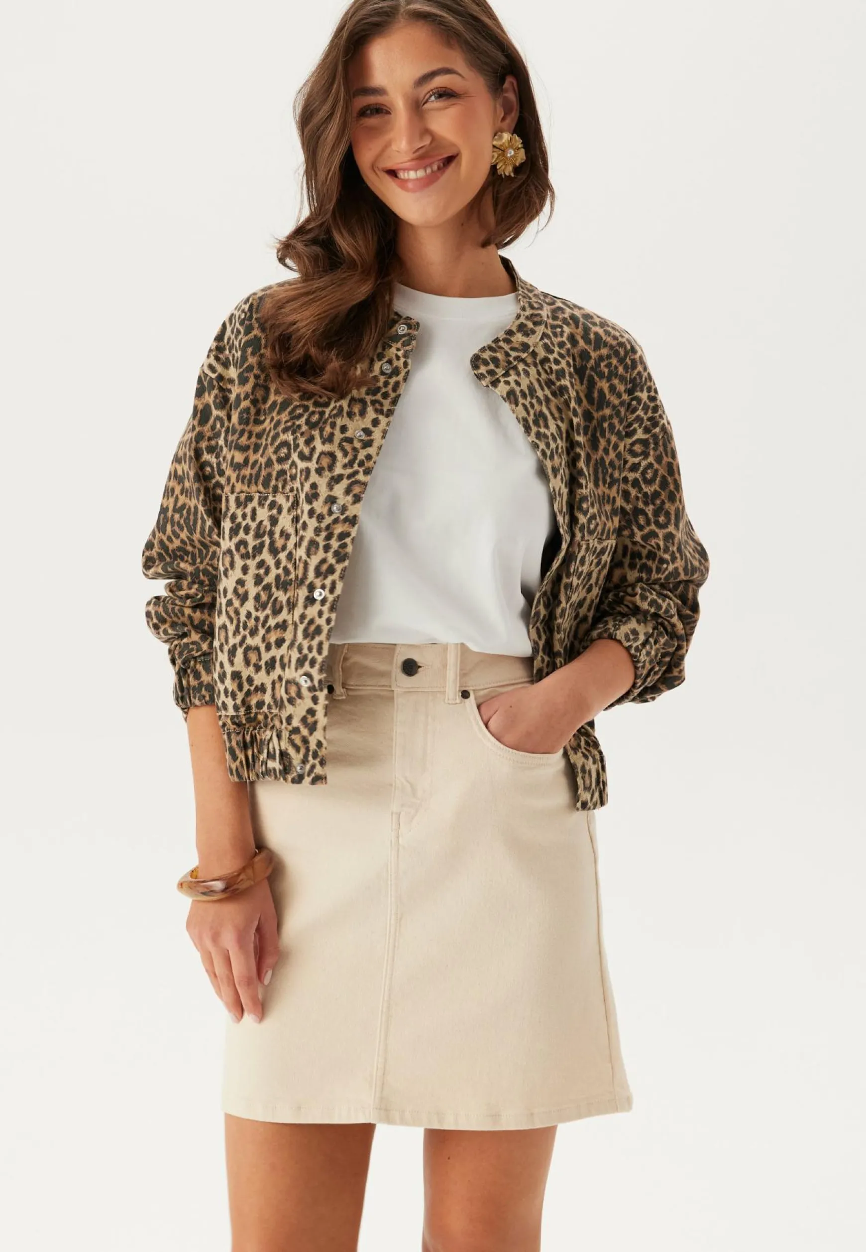 Objellen Hw Short Twill Skirt