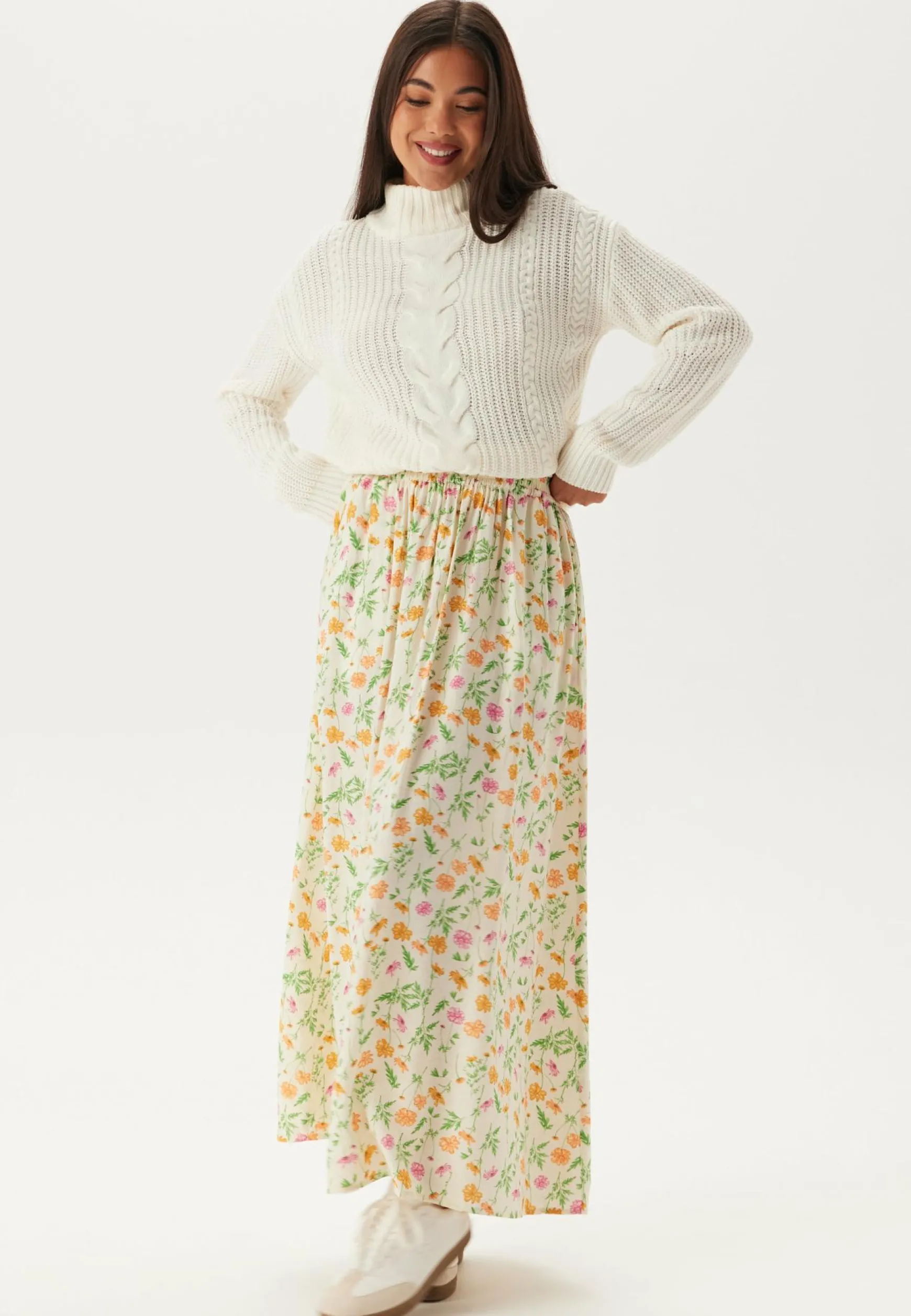 Objlorena New Long Skirt
