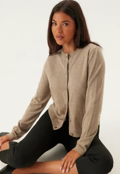 Objthess L/S Short Cardigan