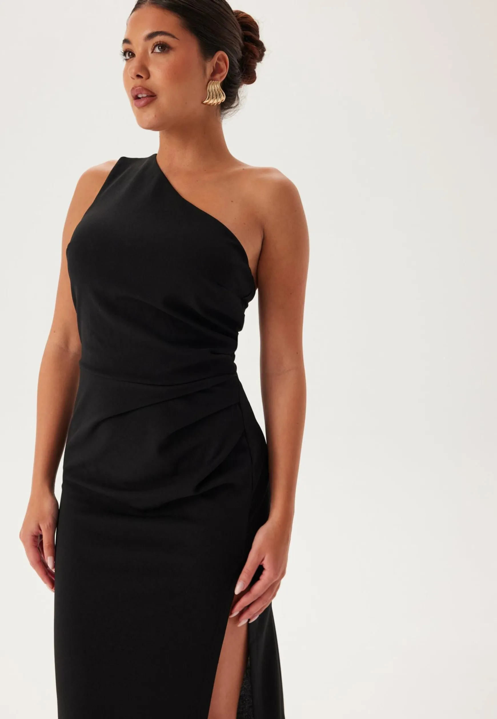 One Shoulder Maxi Dress