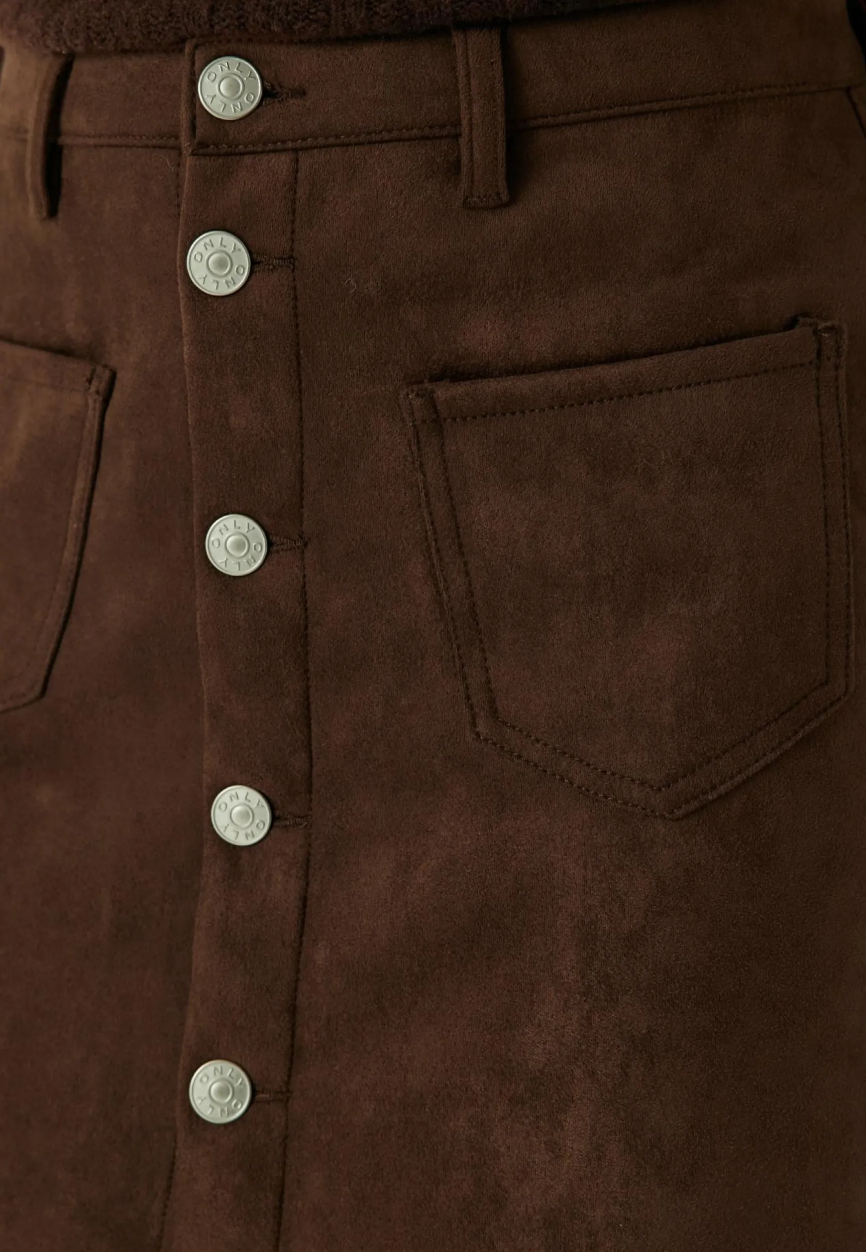 Onlamazing-stina Faux Suede Skirt