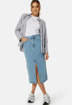 Onlbianca Midi Skirt Denim