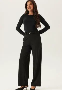 Onlgala Life Hw Belt Wide Pant