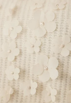 Onlhua Life Ls Flower Detail O-neck Knit