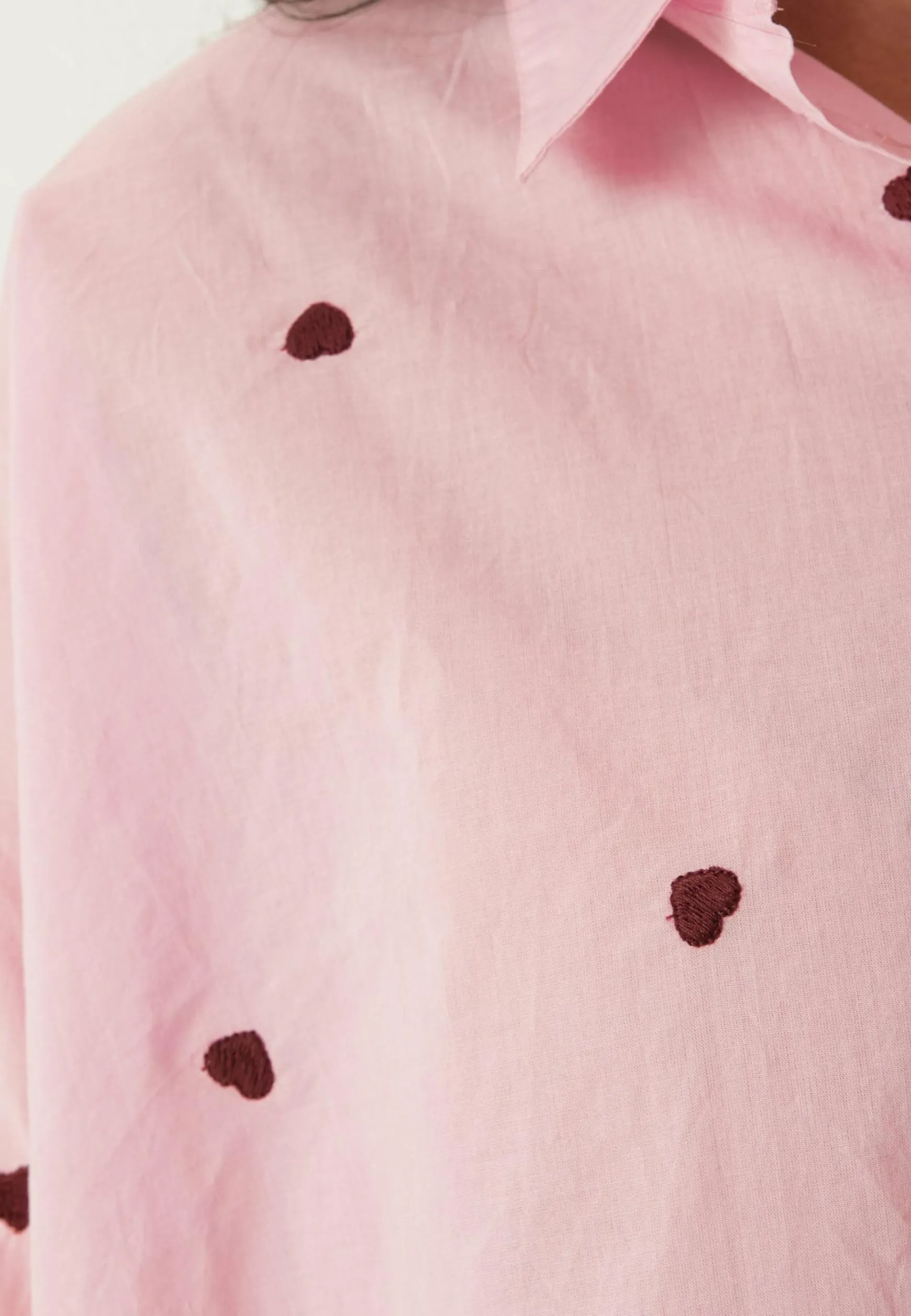 Onlnew Lina Grace Ls Emb Shirt