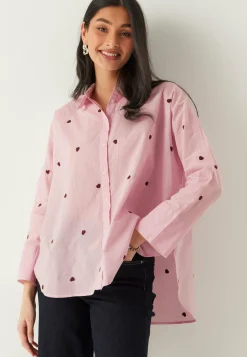 Onlnew Lina Grace Ls Emb Shirt