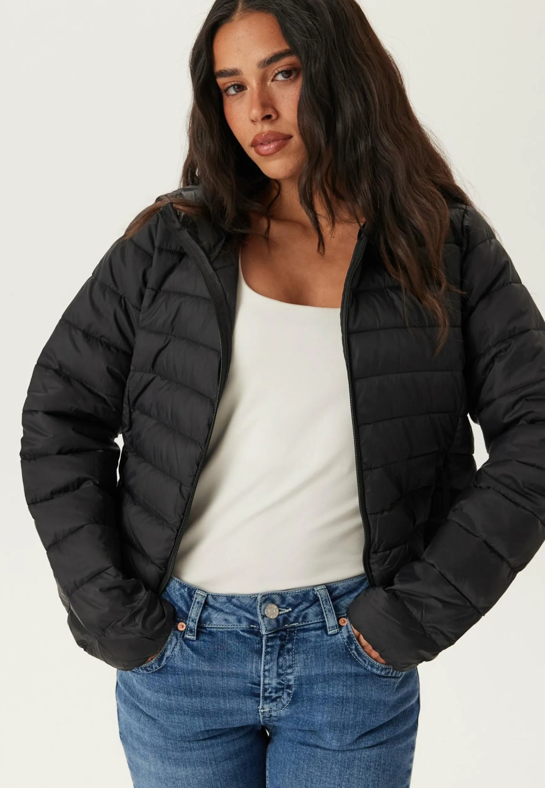 Onltahia Lw Quilted Hood Jkt
