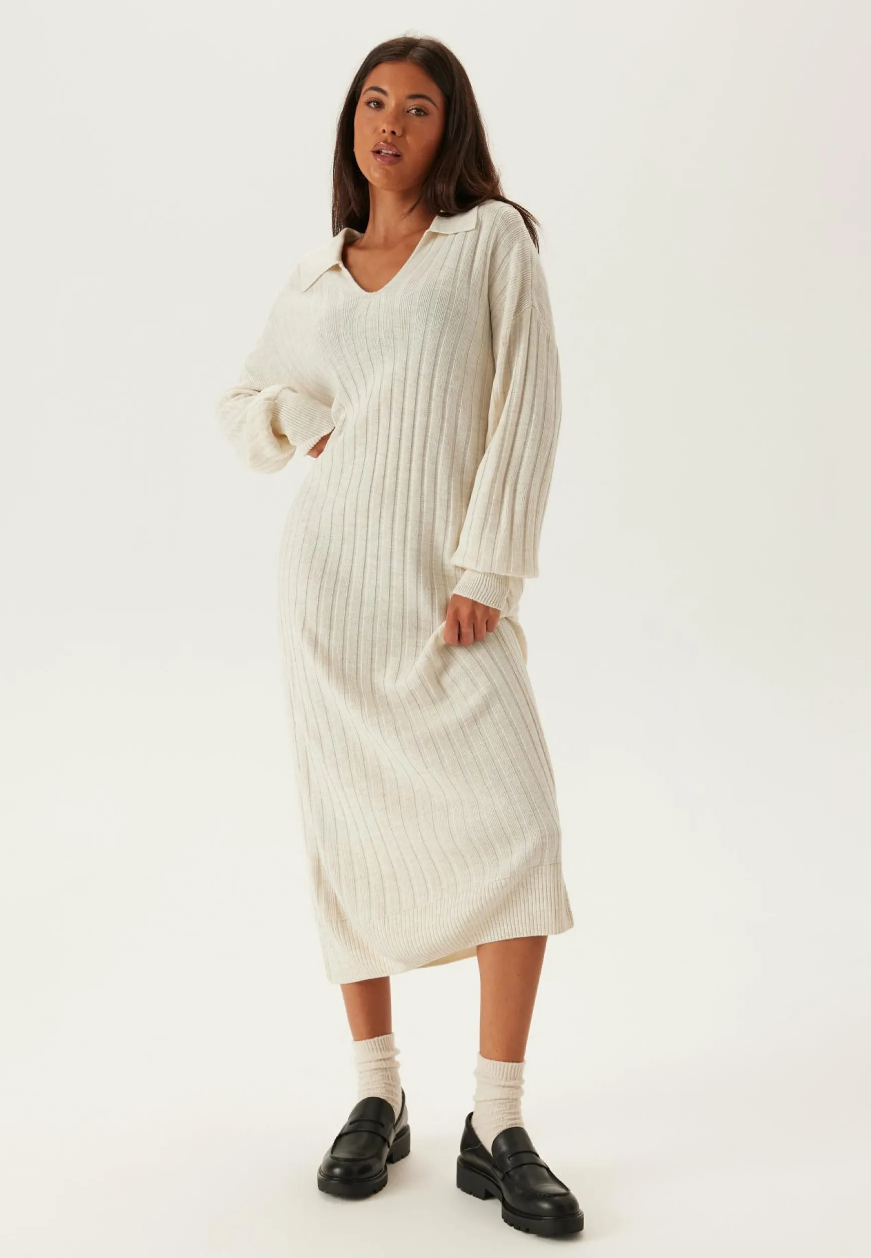 Onltessa Ls Polo Long Dress