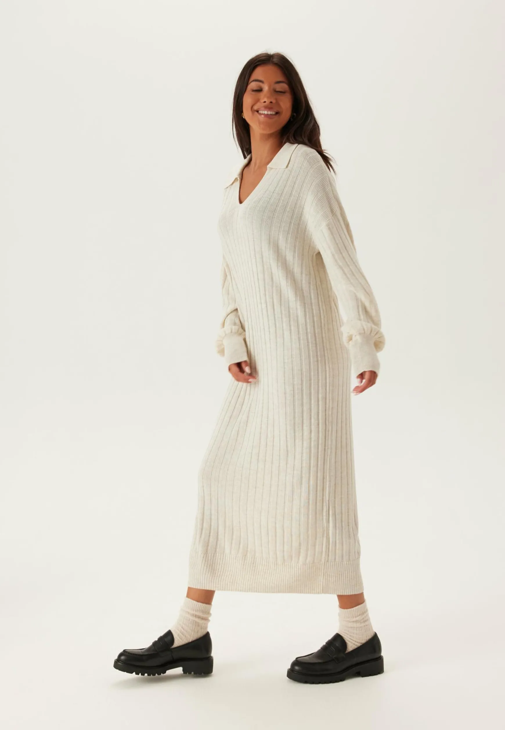 Onltessa Ls Polo Long Dress