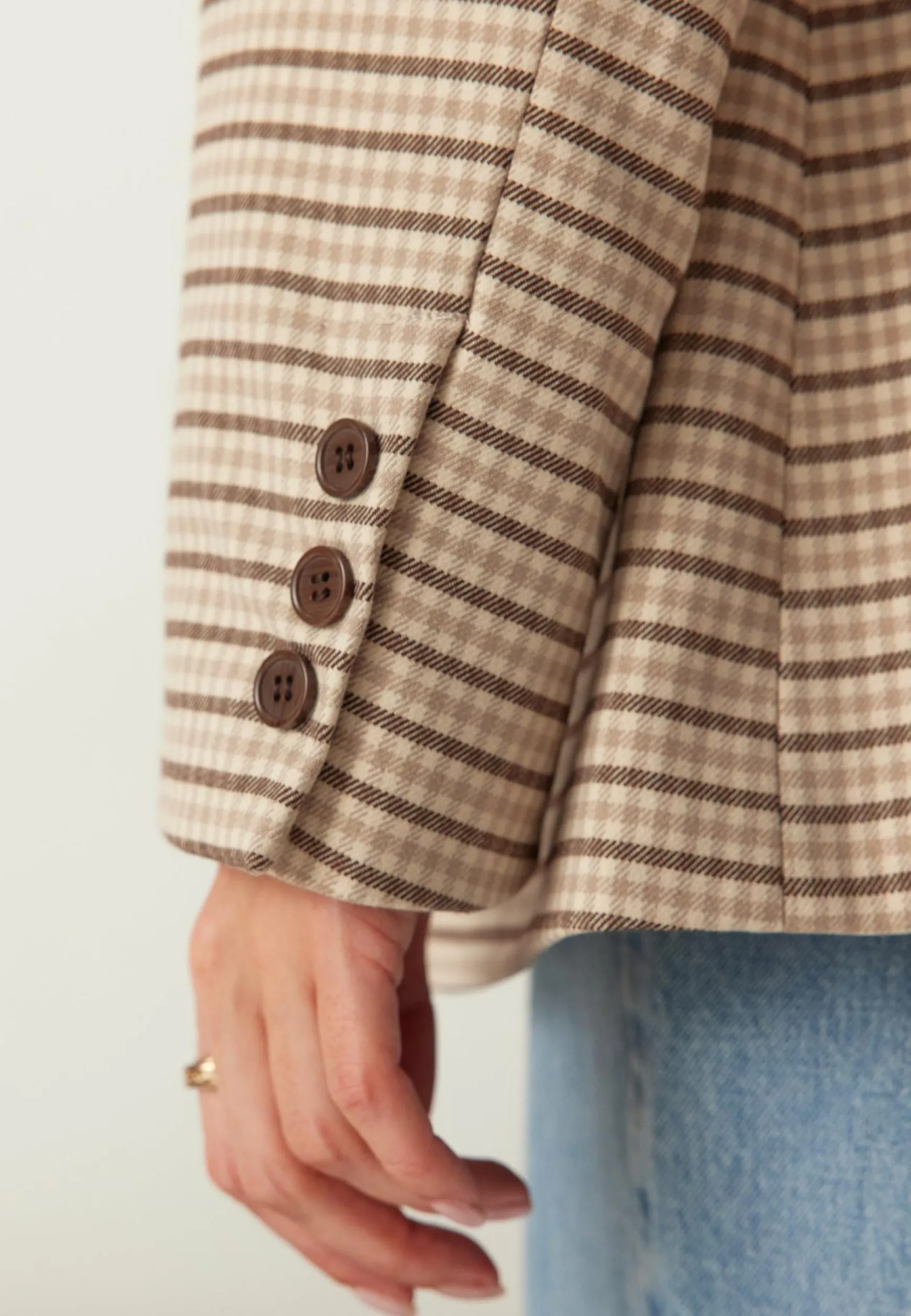Oversized L/S blazer